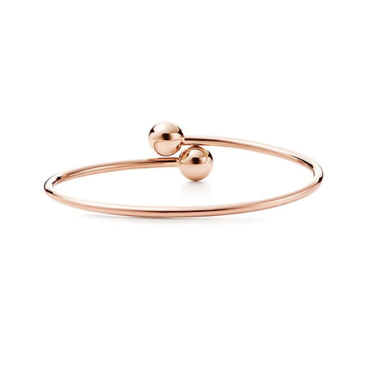 TIFFANY CITY HARDWEAR BALL BYPASS BRACELET
