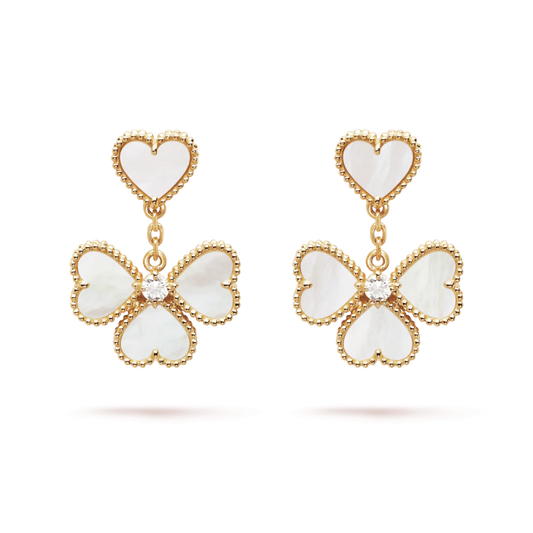 Van Cleef & Arpels SWEET CLOVER MOP EARRINGS