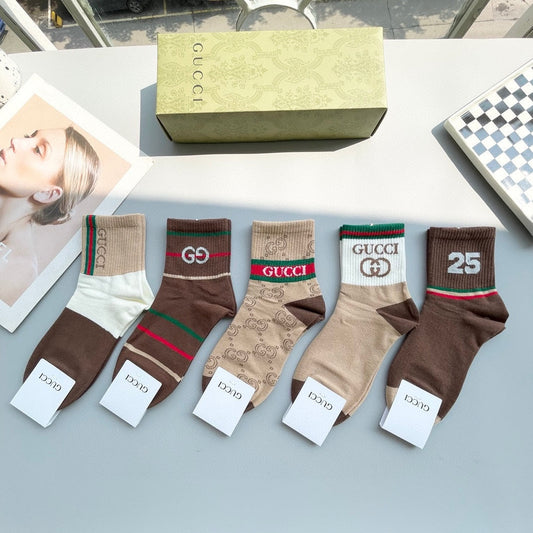 GUCCI LOW-CUT SOCKS 427550 (1 BOX)