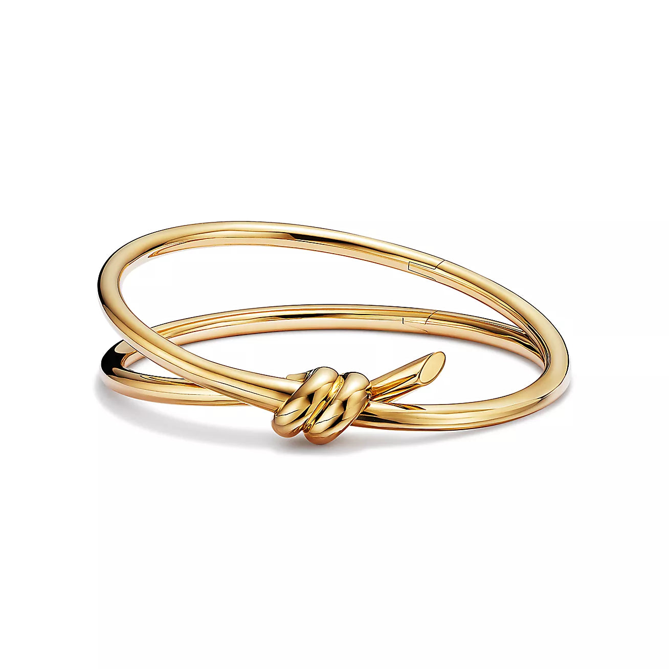 TIFFANY KNOT DOUBLE ROWS BRACELET