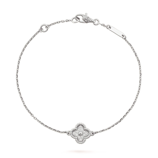Van Cleef & Arpels CLOVER SILVER BRACELET