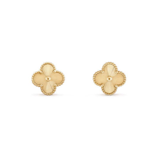 Van Cleef & Arpels VINTAGE CLOVER EARRINGS GOLD